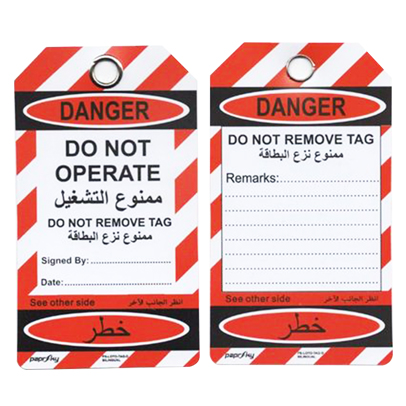 Lockout Tag